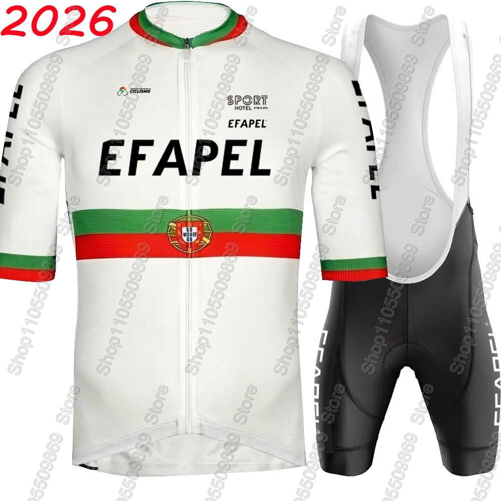 Mountain Biking Clothes - Conjunto de Ciclismo Efapel Portugal 2026: