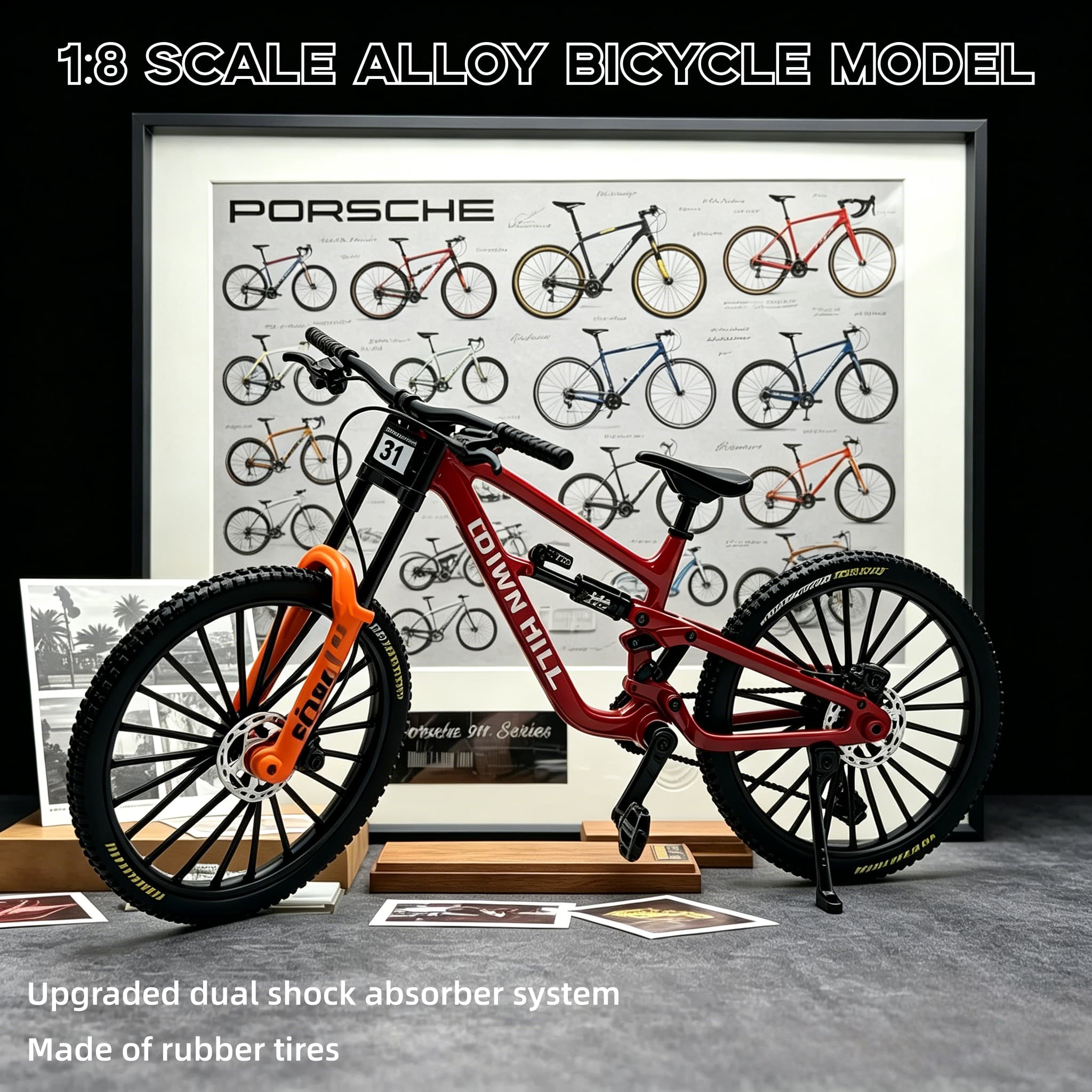 Mountain Biking Track - Modelo de Bicicleta de Montanha em