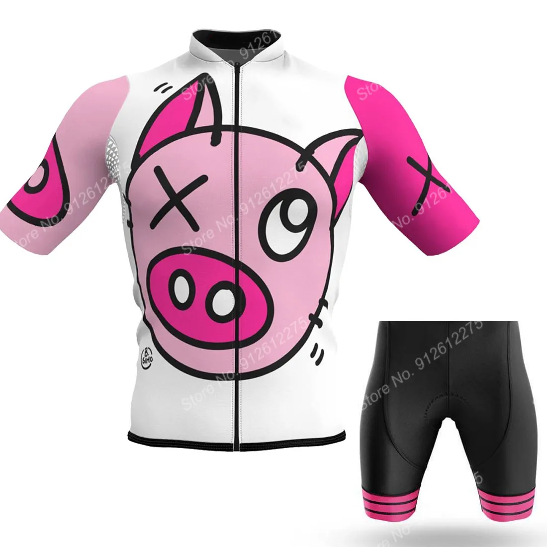 Conjunto dos desenhos animados - Mountain Biking Clothes avaliação e preço