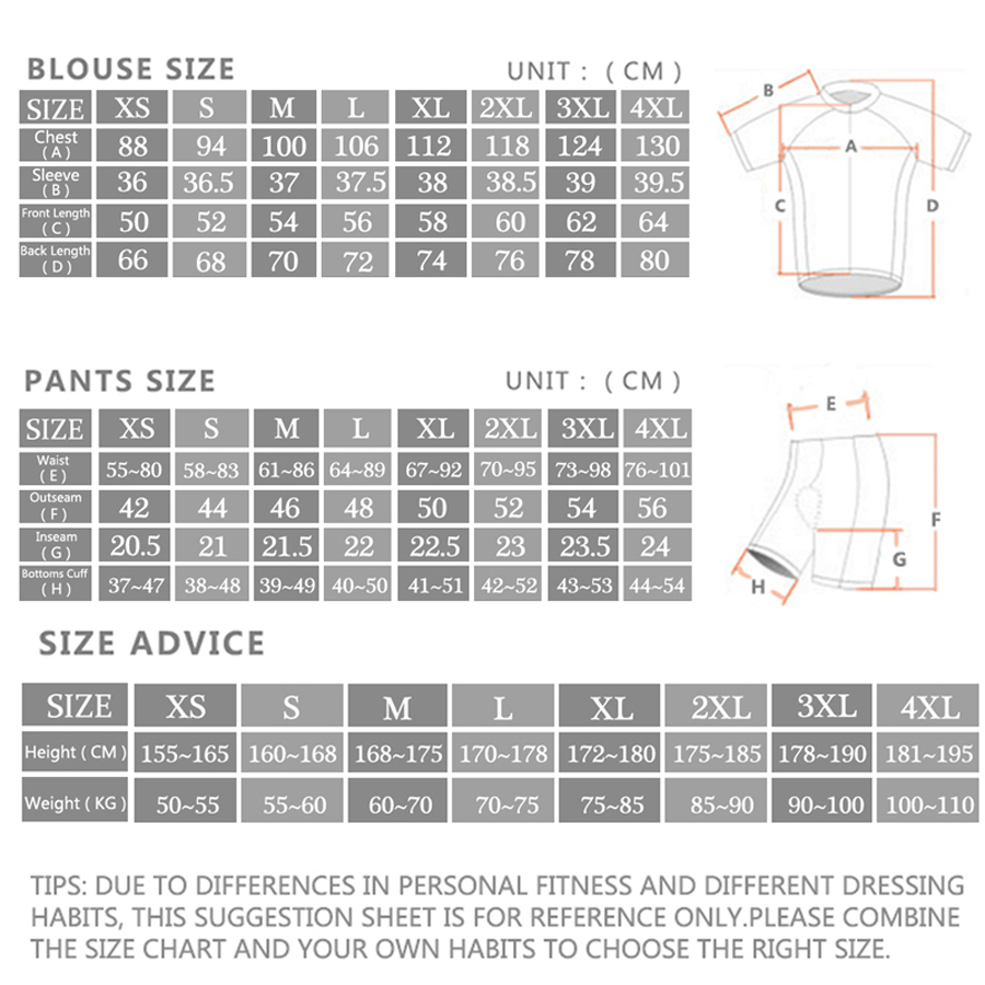 Rvouei conjunto de camisa de c - Mountain Biking Clothes avaliação e preço