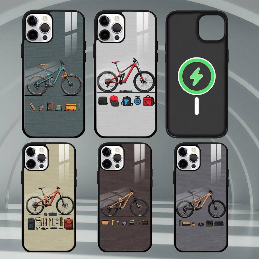 Capa de Celular Estilosa para  - Mountain Biking Logo avaliação e preço