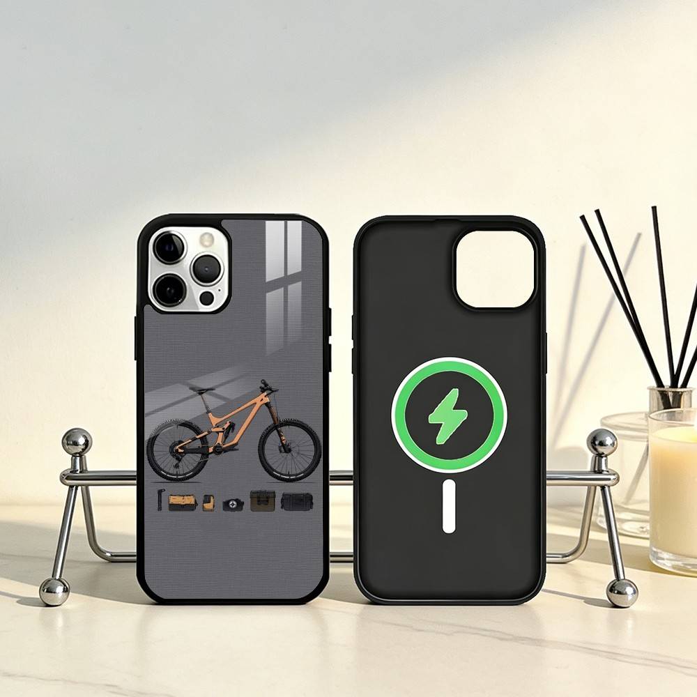 Capa de Celular Estilosa para  - Mountain Biking Logo avaliação e preço