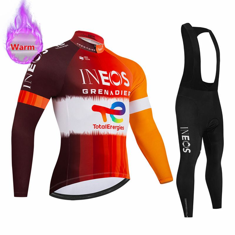 Conjunto de Jersey Térmico de  - Mountain Biking Clothes avaliação e preço