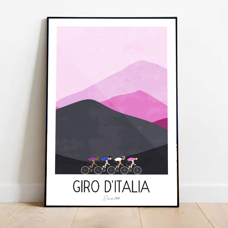 Pôster de Ciclismo em Aquarela - Picture Of Mountain Biking avaliação e preço